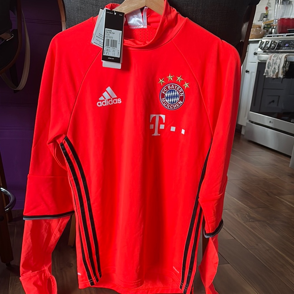 Adidas Red Training Jacket